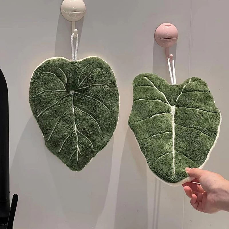 Kitchen Hanging Gadgets - 1PC Hot Plant Handdoek Reinigingsdoekje Absorberende