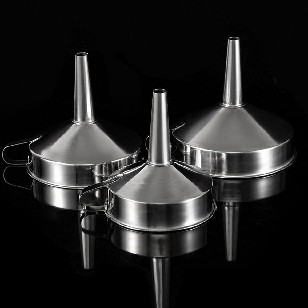 Kitchen Hanging Gadgets - 1Pc Roestvrijstalen Kookolietrechter Brede Mond Keukenaccessoires