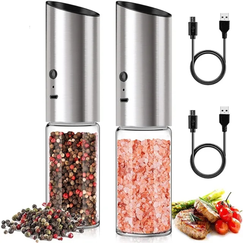 Kitchen Gadgets Small - ZaiXiao Elektrische zout- en pepermolen USB