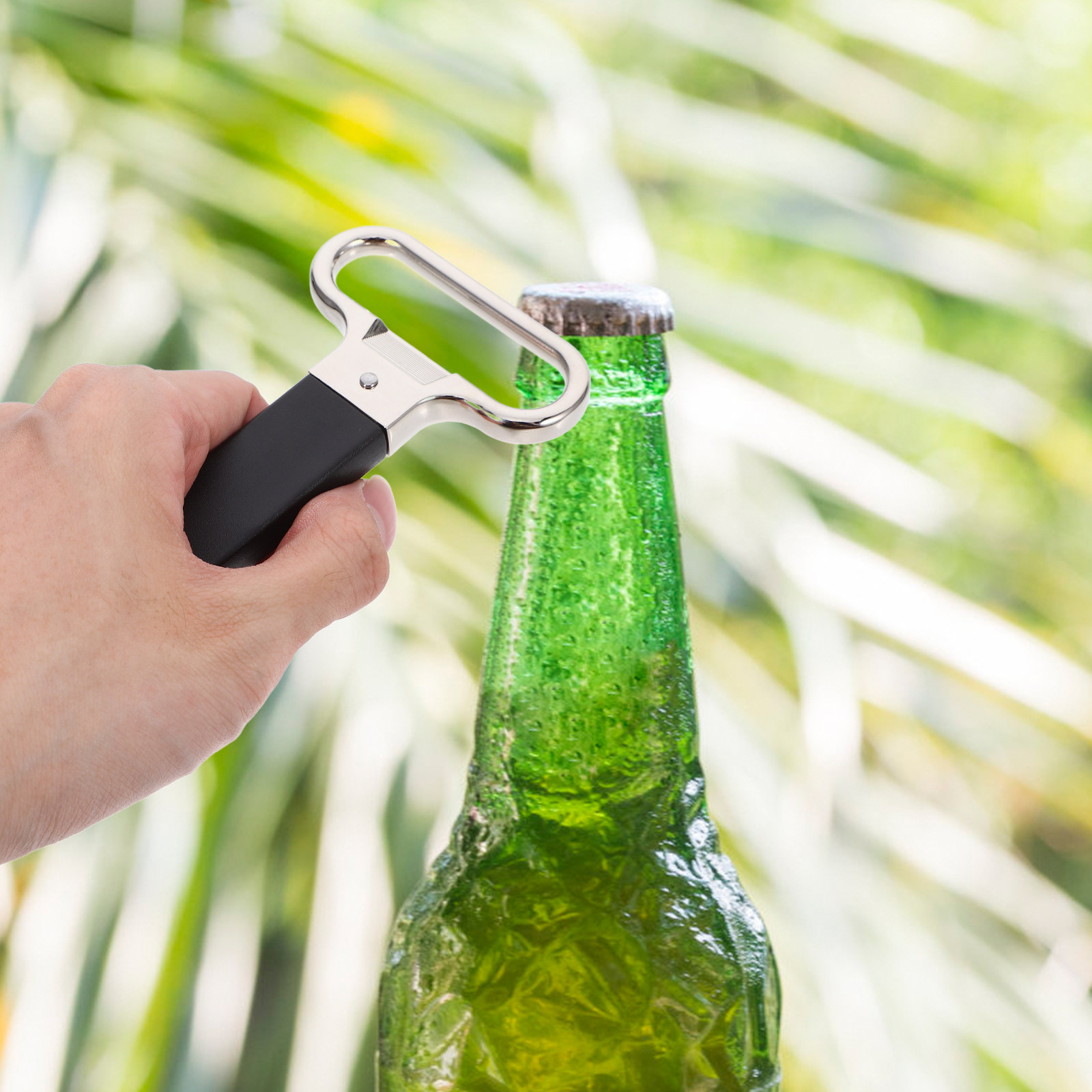 Kitchen Gadgets Small - Zinklegering Multifunctionele Flessenopener Opent Wijn-, Bier-