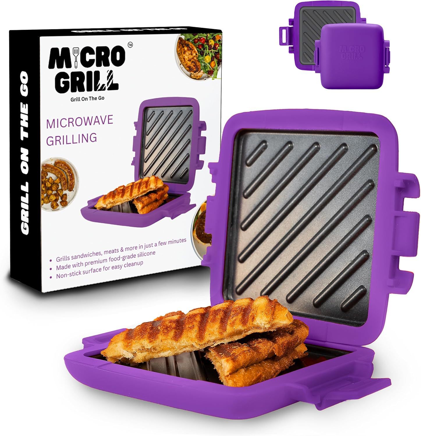 Breakfast Sandwich Maker - All-inclusive Magnetron Sandwich Bakvormen Broodbakmachine Worst