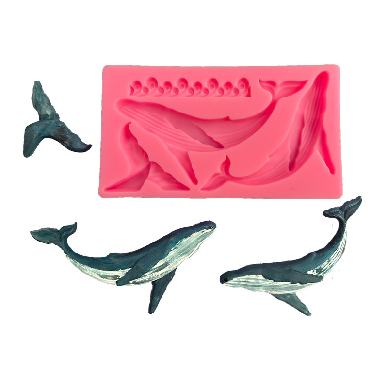 Kitchen Hanging Gadgets - Diy walvis siliconen schimmel oceaan serie