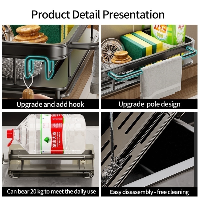 Multifunctionele keukenplank,  - Kitchen Gadgets Rack recensie en prijs