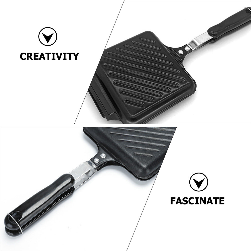 Anti-aanbak keuken sandwichmak - Breakfast Sandwich Maker recensie en prijs