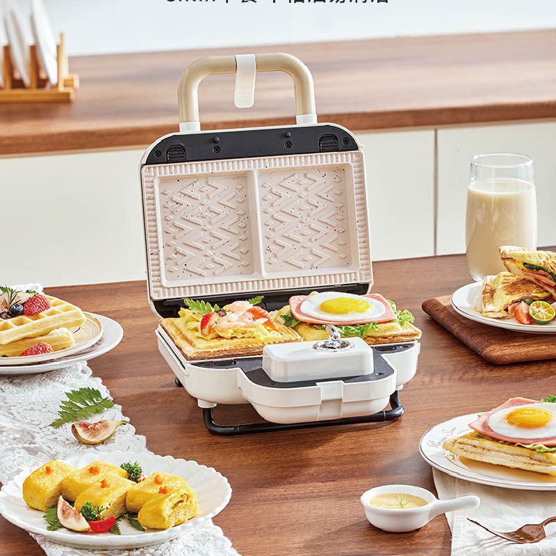 750W Elektrische Sandwich Make - Breakfast Sandwich Maker recensie en prijs