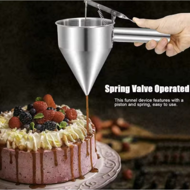 600/1200ML RVS vloeistof trech - Kitchen Hanging Gadgets recensie en prijs