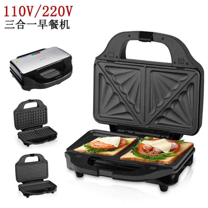 110V Grote 3-in-1 Afneembare S - Breakfast Sandwich Maker recensie en prijs